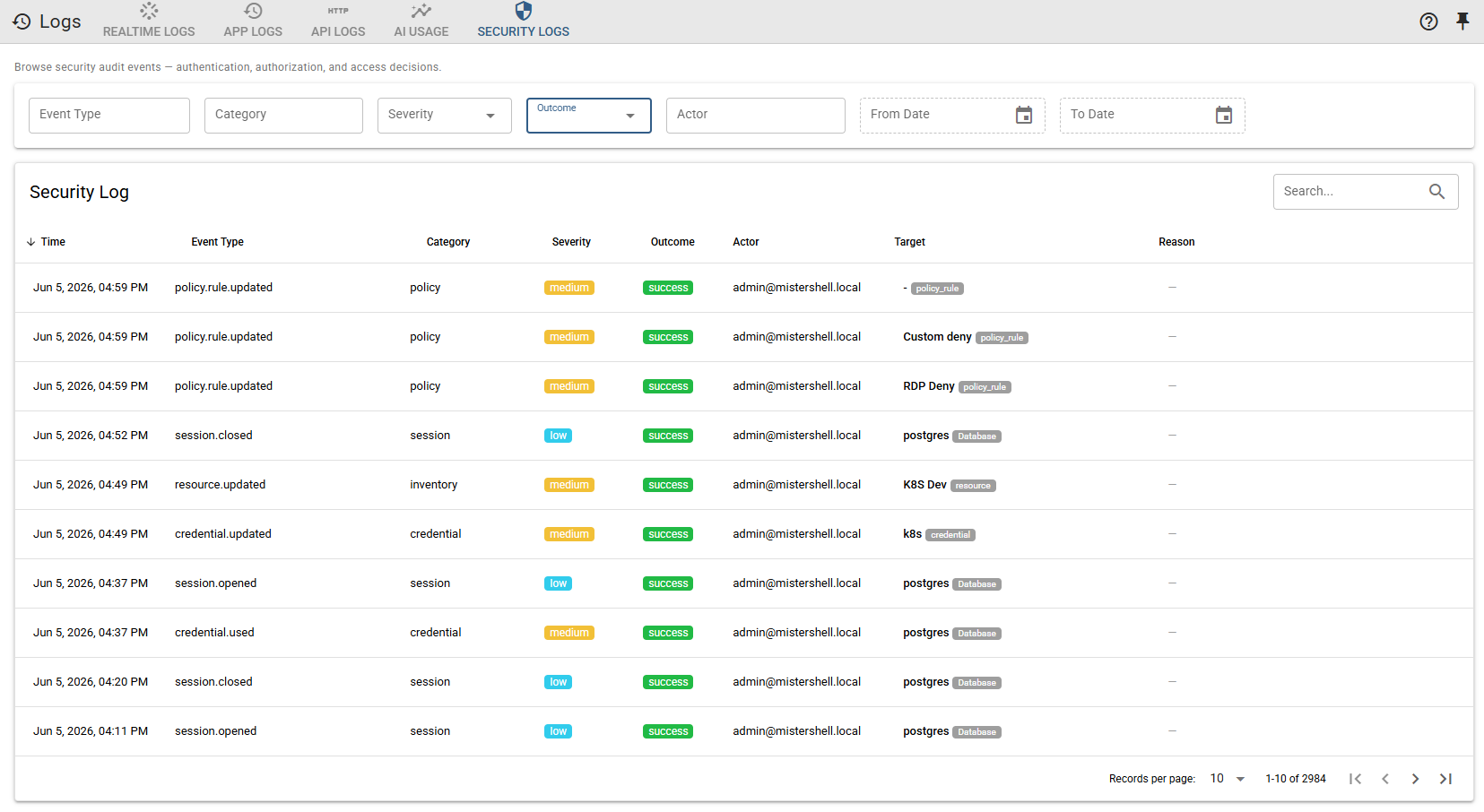 Human and AI activity attributed together in one audit trail